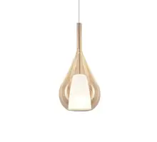 Pendul Ideal Lux Kalique 1xE27 max. 42W, D18 cm, Hmax 243 cm, ambra