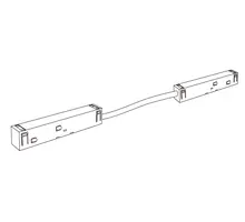 Element de conectare electrica, flexibil, sina magnetica Mantra Magneto, negru