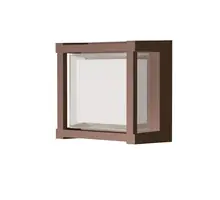 Aplica / plafoniera LED Mantra Creek, 15W, 2700-3300-4000K, CCT Switch, ruginiu, IP65