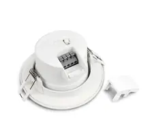 Spot fix LED incastrat Mantra Yucatan, 8W, 2700-3000-4000K, CCT switch, senzor, alb