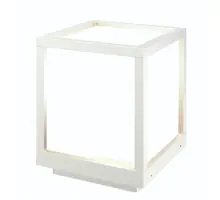 Lampadar pentru gradina Mantra Utah, 1xE27, alb