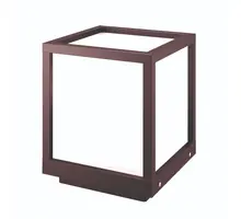 Lampadar pentru gradina Mantra Utah, 1xE27, ruginiu