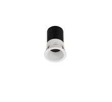 Spot fix LED Nova Luce Delve, 5W, 3000K, D40 mm, alb, incastrat, IP65
