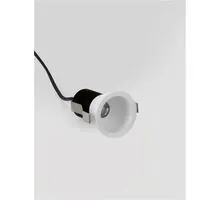 Spot fix LED Nova Luce Cyta, 3W, 3000K, D46 mm, alb, incastrat, IP54