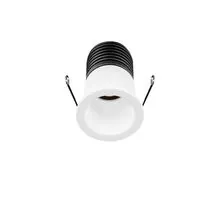 Spot fix LED Nova Luce Tiny, 2W, 3000K, D25 mm, alb, incastrat, IP65