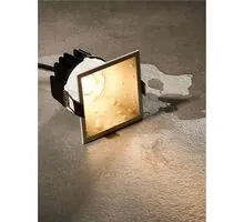 Spot fix LED Nova Luce Germin, 10W, 3000K, 75x75 mm, alb, incastrat, IP54