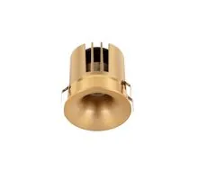 Spot fix LED Nova Luce Sanco, 10W, 2700K, 681 lm, D60 mm, auriu, incastrat