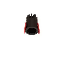 Spot fix LED Nova Luce Feller, 5W, 3000K, D42 mm, negru, incastrat