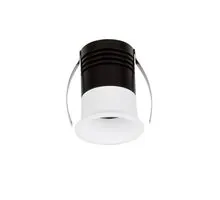 Spot fix LED Nova Luce Praet, 6W, 3000K, D39 mm, alb, incastrat, IP44