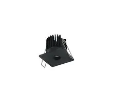 Spot fix LED Nova Luce Ono, 8W, 3000K, 62x62 mm, negru, incastrat