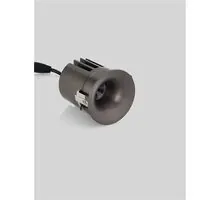 Spot fix LED Nova Luce Sanco, 10W, 2700K, 681 lm, D60 mm, nichel, incastrat