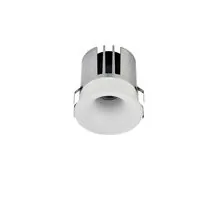 Spot fix LED Nova Luce Sanco, 10W, 2700K, 681 lm, D60 mm, alb, incastrat
