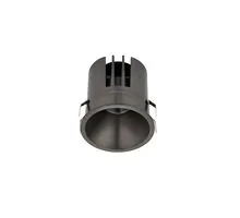 Spot fix LED Nova Luce Sanco, 10W, 2700K, D60 mm, nichel, incastrat