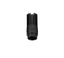 Spot fix LED Nova Luce Doue Modular, 8W, 2700K, D32 mm, negru, incastrat