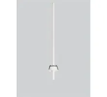 Spot mobil LED Nova Luce Hue, 3W, 3000K, D60 mm, H500 mm, alb, semi-incastrat