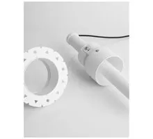 Spot mobil LED Nova Luce Zetan, 5W, 3000K, alb, Trimless, semi-incastrat