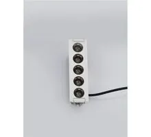 Spot fix LED Nova Luce Gono, 11W, 3000K, L110 mm, alb, incastrat