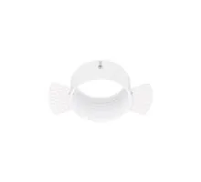 Inel spot fix LED Nova Luce Homer, D74 mm, rotund, alb