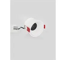 Spot fix LED Nova Luce Helio, 14W, 3000K, D85 mm, alb, incastrat