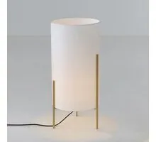 Veioza ACB Naos, 1xE27, H550 mm, alb-auriu