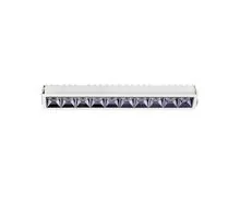 Spot fix LED Nova Luce Area, 20W, 3000K, L280 mm, alb, incastrat