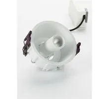 Spot mobil LED Nova Luce Cortis, 5W, 2700K, D92 mm, alb, semi-incastrat