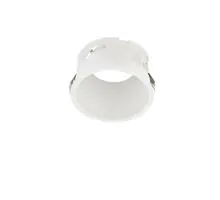 Spot fix Nova Luce Spezia, 1xGU10, D74 mm, alb, incastrat
