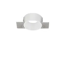 Spot fix Nova Luce Inlet, 1xGU10, D75 mm, alb, incastrat, trimless
