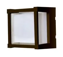 Aplica / plafoniera LED Mantra Creek, 15W, 2700-3300-4000K, CCT Switch, ruginiu, IP65