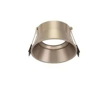 Spot fix Nova Luce Punk, 1xGU10, D81 mm, alama, auriu, incastrat