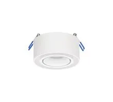 Spot fix Nova Luce Brook, 1xGU10, D96 mm, alb, incastrat