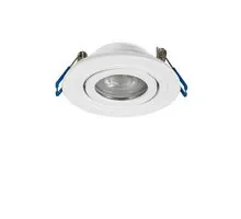 Spot mobil Nova Luce Doherty, 1xGU10, D92.5 mm, alb, incastrat, IP44