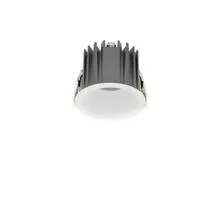 Spot fix LED Nova Luce Lox, 15W, 3000K, D83 mm, alb, incastrat, IP54