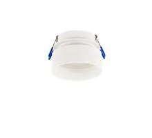Spot fix Nova Luce Certa, 1xGU10, D80 mm, alb, incastrat