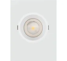 Spot fix LED Nova Luce Lox, 35W, 4000K, D132 mm, alb, incastrat, IP54