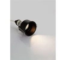 Spot mobil Nova Luce Varo, 1xGU10, D75 mm, negru, incastrat