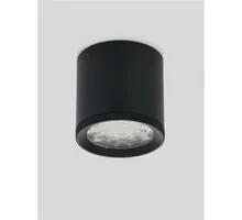 Spot fix LED Nova Luce Roller, 9W, 3000K, D55 mm, negru, dimabil Triac
