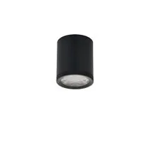 Spot fix LED Nova Luce Roller, 5W, 3000K, D42 mm, negru, dimabil Triac