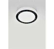 Plafoniera LED Nova Luce Emira, 24W, 3000K, D255 mm, alb, dimabil Triac
