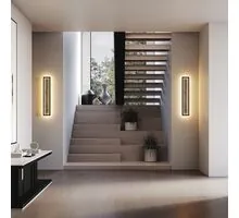 Aplica LED Maytoni Orign, 55W, 3000K, H607 mm, negru