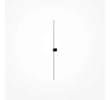 Aplica LED Maytoni Pars, 12W, 3000K, 1050 lumeni, H1049 mm, negru, auriu, IP20