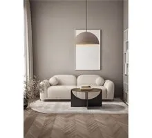 Pendul Nova Luce Starla, 1xE27 max. 12W, D50 cm, Hmax 250 cm, maro