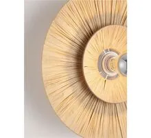 Aplica Nova Luce Nora, 1xE27 max. 12W, D400 mm, bej, natural paper