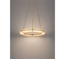 Pendul LED Nova Luce Gloree, 31W, 3000K, 1860 lumeni, D750 mm, Hmax 1470 mm, alama, dimabil Triac