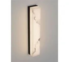 Aplica LED Nova Luce Shado, 12W, 3000K, 709 lumeni, H490 mm, negru