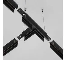 Element de conectare mecanica T pentru sina magnetica Maytoni Exility, negru