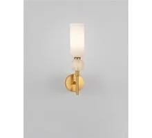 Aplica Nova Luce Filomena, 1xG9, bej, opal, auriu