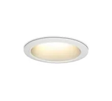 Spot fix LED incastrat Ideal Lux Tag, 7W, 2700K, D85 mm, alb, IP20