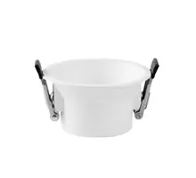 Rama spot incastrat Trimasi Mantra, alb, D82 mm