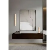 Veioza LED Nova Luce Gloree, 9W, 3000K, 540 lumeni, H420 mm, alama